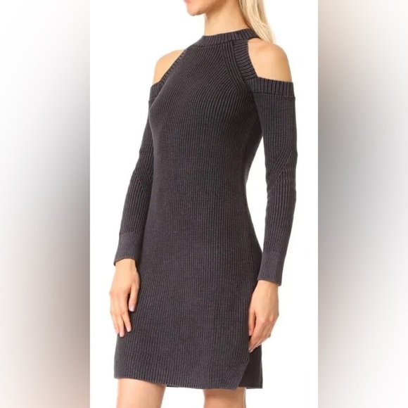 Rag & Bone Dana Cold Shoulder Dress Size XS NWOT - Picture 2 of 7